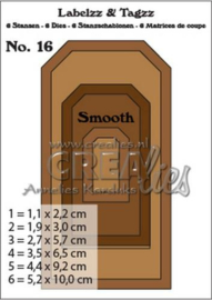 115634/1116 Crealies Labelzz & Tagzz no. 16