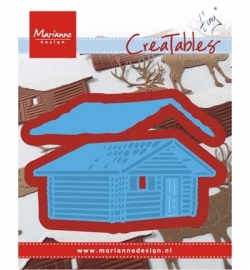 LR0441 Creatables Tiny's Log cabin