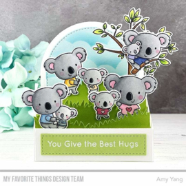 CS-536 My Favorite Things Koala-ty Time Clear Stamps