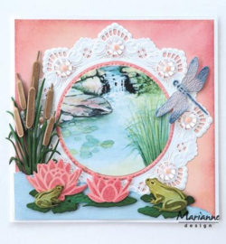 LR0460 Marianne Design Creatables Tiny's waterlily (L)