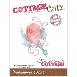 3X3100 CottageCutz Boutonniere