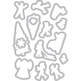 099010 Hero Arts Frame Cut Dies Winter Silhouettes