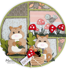 LR0677 Marianne Design creatables Circle Lay-Out