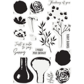 GEM-STD-VASE Gemini Vase Bouquet Stamp & Die