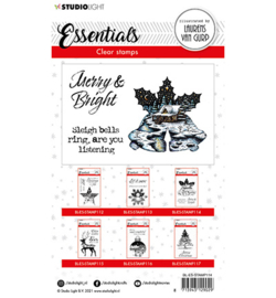 BL-ES-STAMP114 - BL Clear stamp Christmas Bells Essentials nr.114