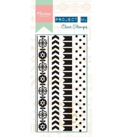 PL1502 -Stempel  Project NL Border - Dots