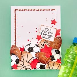 692203 Stampendous Etched Dies Fran's Frames