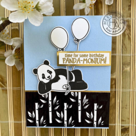 659562 Hero Arts Frame Cut Dies Birthday Panda