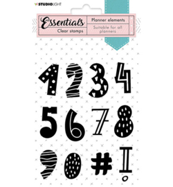 SL-PES-STAMP05 StudioLight Clear Stamp Numbers Planner Essentials nr.05