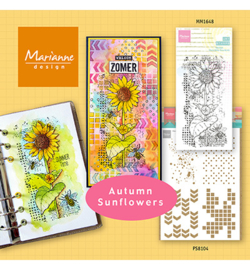 MM1648 Marianne Design Arts stamps Sunflower