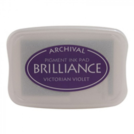 BR1-17 Brilliance ink pad victorian violet