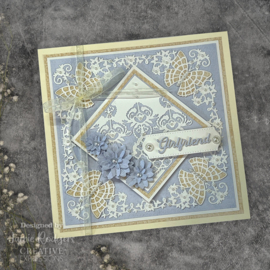 CEDJR054 Jamie Rodgers Craft Die Wings of Wonder Moroccan Lace Border
