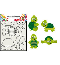 470.713.828 Dutch DooBaDoo Card Art Built up Schildpad