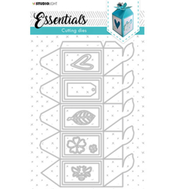 STENCILSL395 StudioLight SL Cutting Die Giftbox Hexagon Essentials nr.395