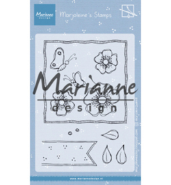 MZ1902  Marianne Design Stempel Marjoleine's anemones