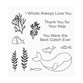 CS575 My Favorite Things Clear Stamps Best Catch Ever 4"X4"