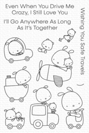 CS-653 My Favorite Things Anywhere with You Clear Stamps