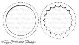 MFT-568 My Favorite Things Peek-a-Boo Circle Windows