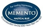 222123 Memento Full Size Dye Inkpad Natical Blue