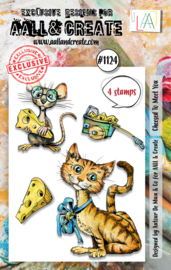 AALL-TP-1124 Stamp Set A7 Cheesed To Meet You
