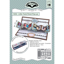 KBR1232 Karen Burniston Dies Little Twist Panel Pop-Up