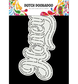 470.784.114 Dutch DooBaDoo Card Art Honey Text