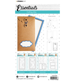 SL-ES-CD36 StudioLight Cutting Die Envelope Essentials nr.36