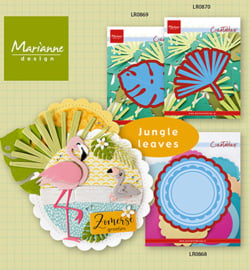 LR0869 Marianne Design Creatables Monstera leaf