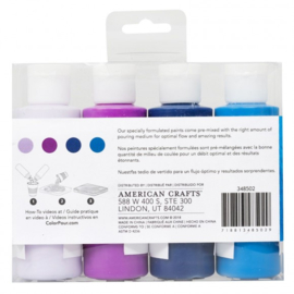 348502 American Crafts Color Pour pouring paint kit galaxy