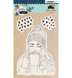 STAMPWJ420 StudioLight Stamp, Winter Joys nr.420