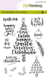 130501/1818 CraftEmotions clearstamps A6  Christmas 1