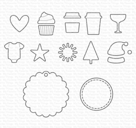 MFT-2145 My Favorite Things All-Occasion Icons Die-namics