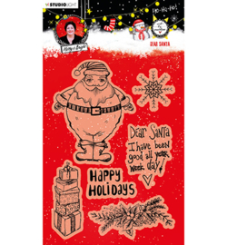 ABM-ES-STAMP84  ABM Clear Stamp Christmas Dear Santa Essentials nr.84