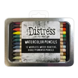 TDH83597 Tim Holtz Distress Watercolor pencils Set 5