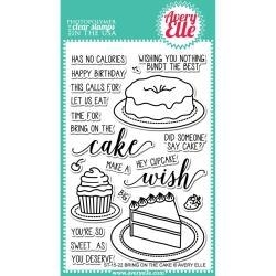 488514 Avery Elle Clear Stamp Set Bring On The Cake