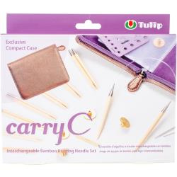 072976 Carry C Interchangeable Bamboo Knitting Needle Set