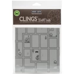 CG692 Hero Arts Cling Stamps Street Map