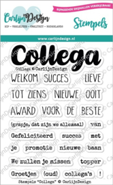 CDST-0070 CarlijnDesign Stempels Collega