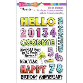 642651 Stampendous Perfectly Clear Stamps Hello 2021
