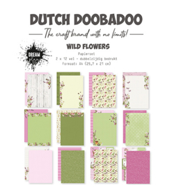 473.005.058 Dutch DooBaDoo Papier Wild Flowers