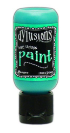 306610/0399 Ranger Dylusions Paint Flip Cap Bottle Blue Lagoon 29ml
