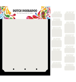 470.713.820 Dutch DooBaDoo Card Art Mini Album Months 13 set