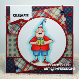 251870 Art Impressions Clear Stamps Birthday Wishes