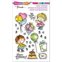 560487 Stampendous Perfectly Clear Stamps Birthday Kids