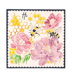 SL-ES-STAMP425 StudioLight Honey bees Essentials nr.425