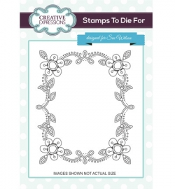 UMS669  Stamps To Die For Tessa Oakham Frame