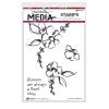 568481 Dina Wakley Media Cling Stamps Good Idea 6"X9"