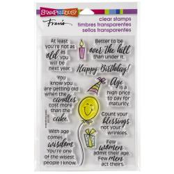 580563 Stampendous Perfectly Clear Stamps Birthday Fun