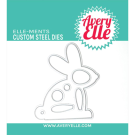 686512 Avery Elle Elle-Ments Dies Bunny Tag