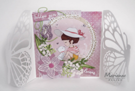 CR1496 Marianne Design craftables Forget me not